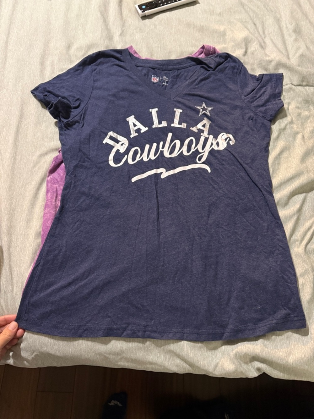 NFL Navy Dallas Cowboys Short Sleeve Tee